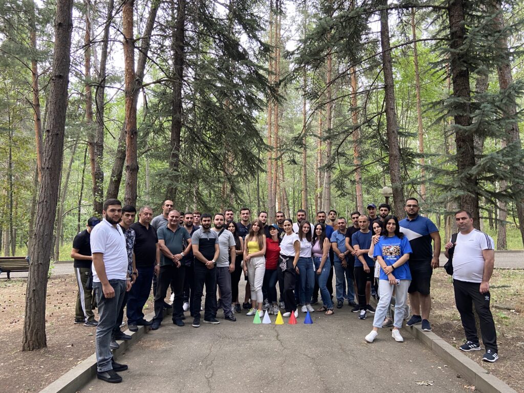 Digitain team participating in a WIP development program
